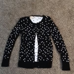 Merona, black cardigan. xs
